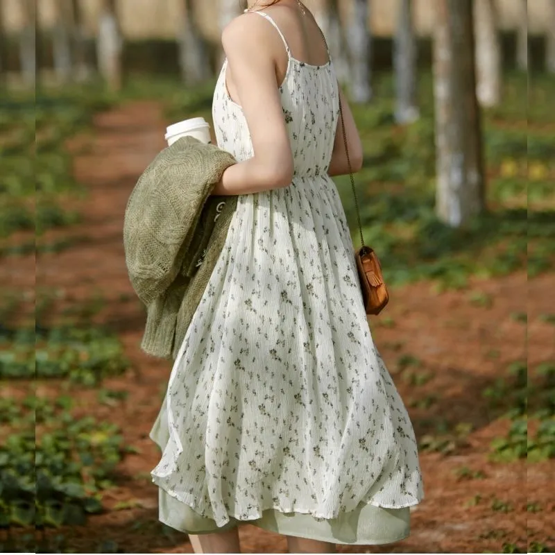 ANNECHEN Camisole Dress Dress Ecru-4