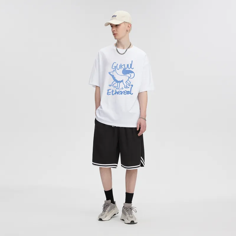 GUKUUL T-Shirts Unisex White-3