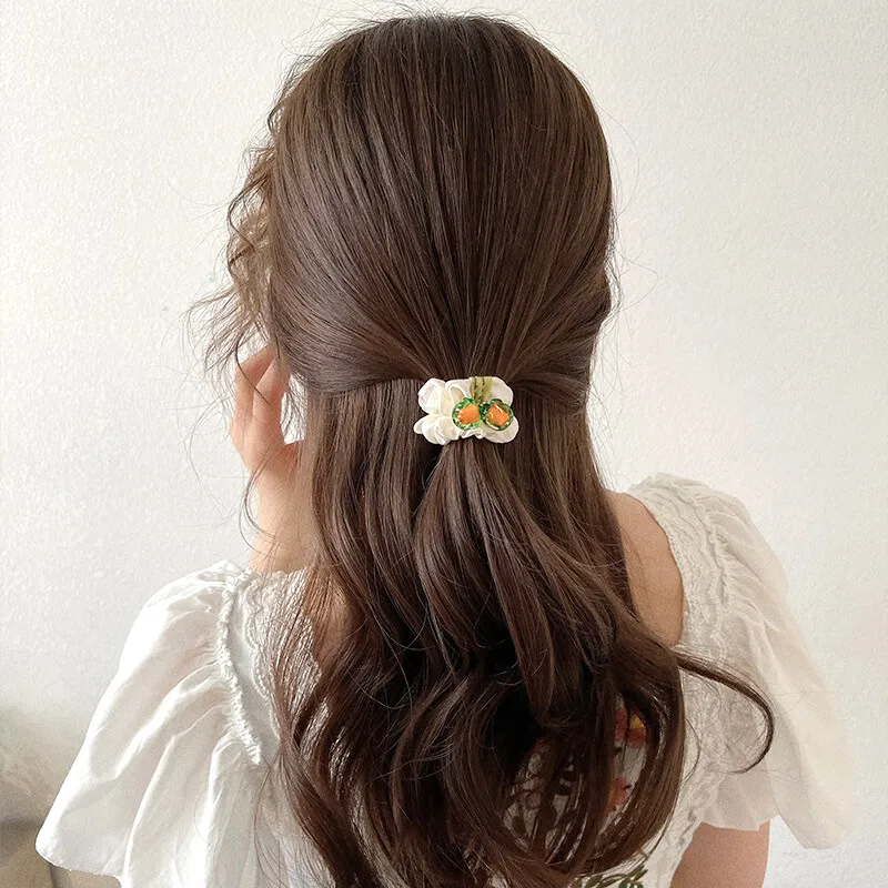 SENDME Hair Ties Women's Floral Hair Tie Three Piece Set-6