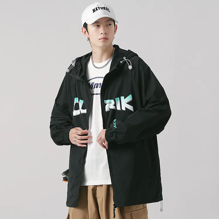 OLRIK Loose Fit Thin Jacket Unisex-4