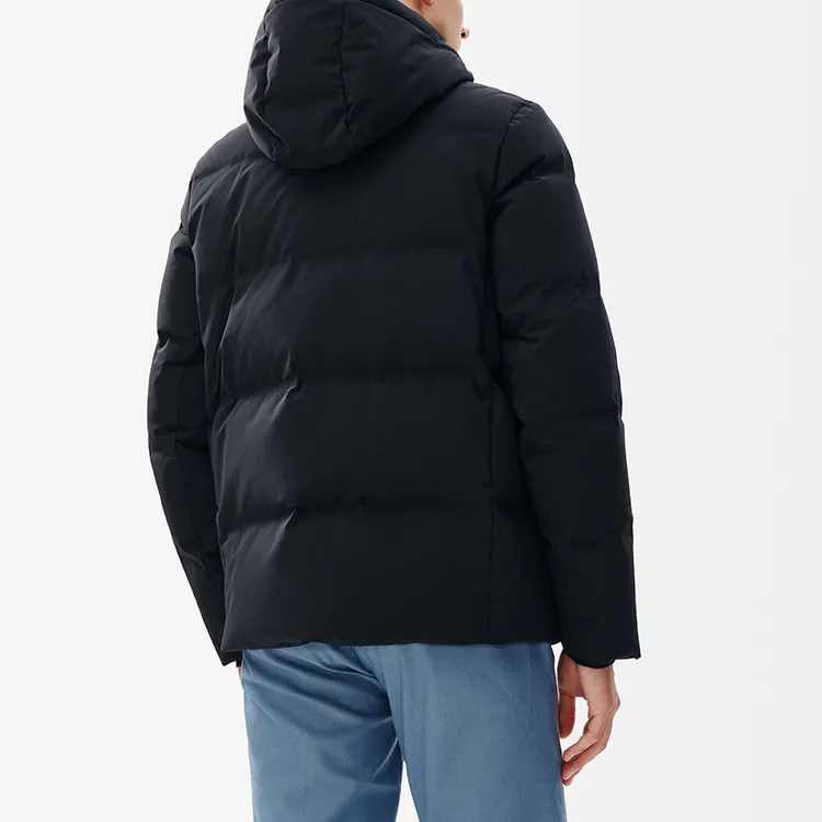 FILA Down Jackets Men Jet Black-4