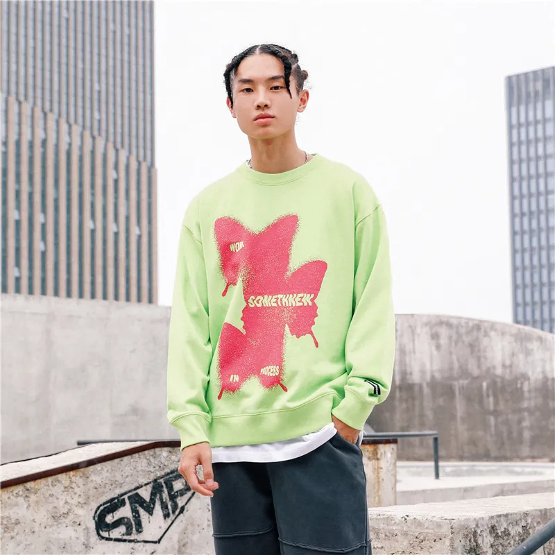 STNW Crew Neck Loose Fit Sweatshirt Unisex-8
