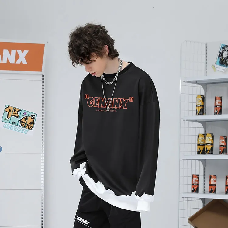 GENANX Sweatshirts Unisex-4