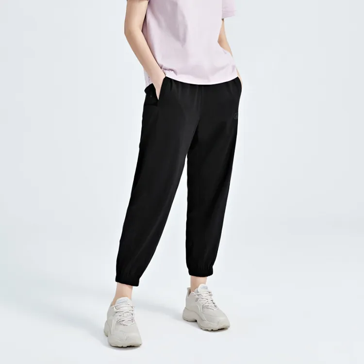 Kappa Knitted Sweatpants Women's Black 990-2