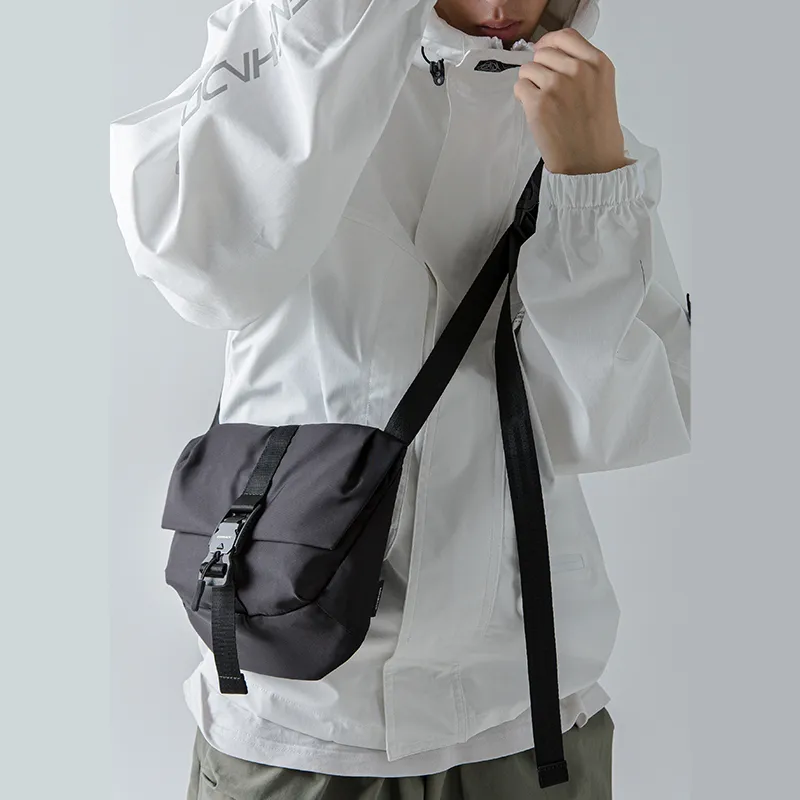 COMBACK Polyamide Shoulder Bag, Crossbody Bag Trumpets Unisex Black-4
