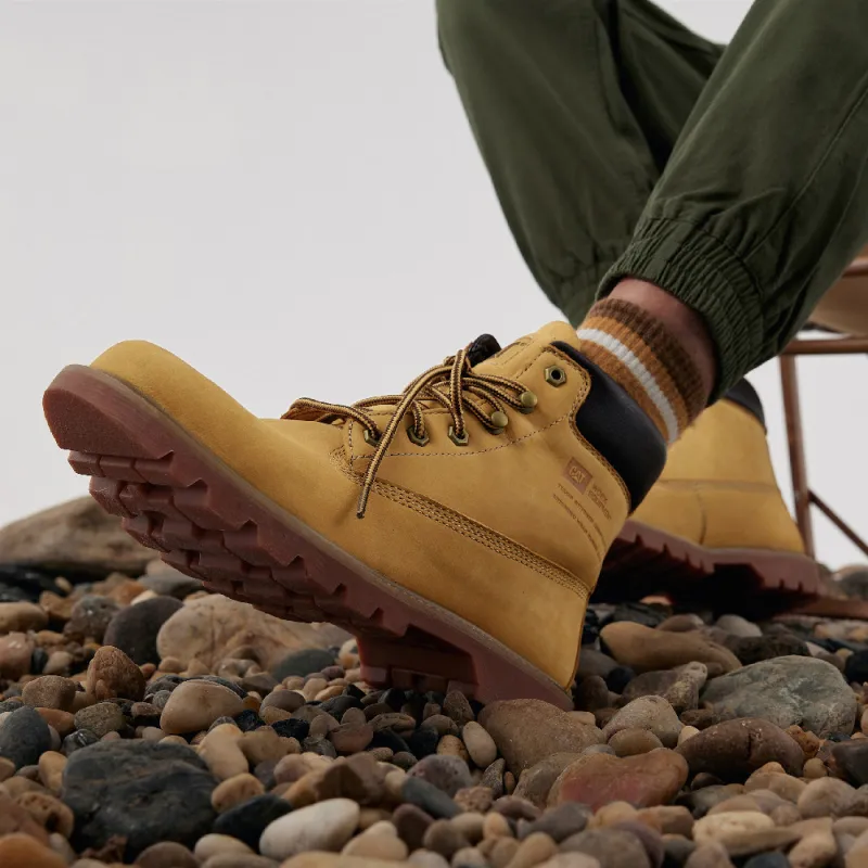 CAT Outdoor Boots Unisex Yellow-6