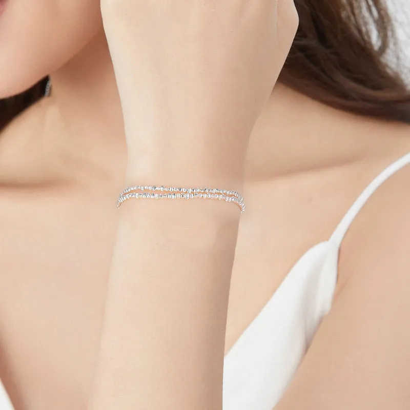 FANCI S925 Silver Bracelets Women's-3