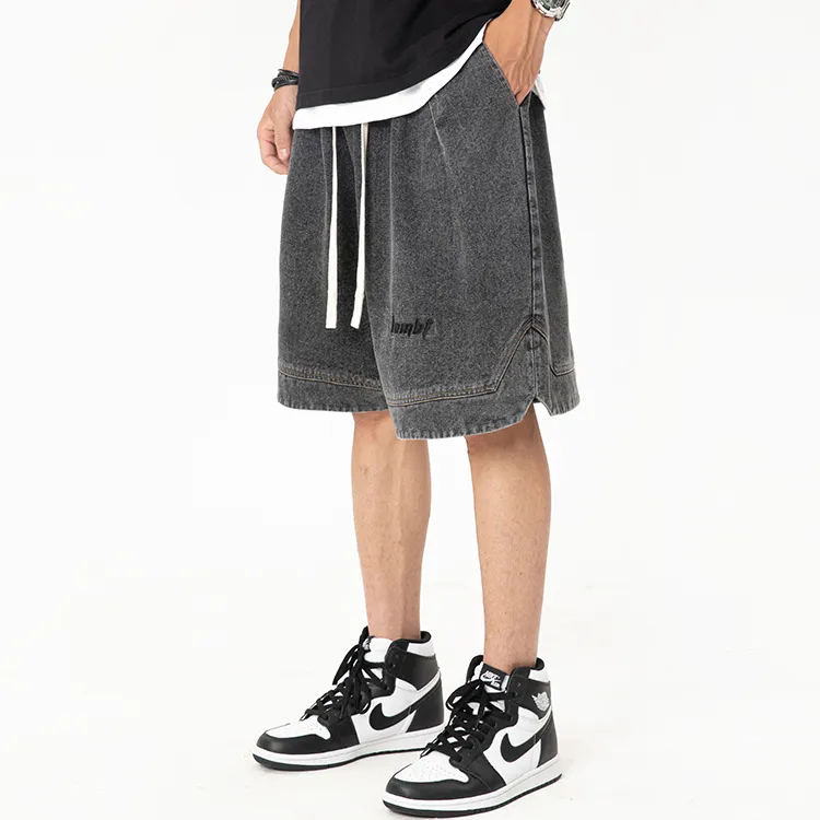 LOMBT Denim Shorts Unisex-3