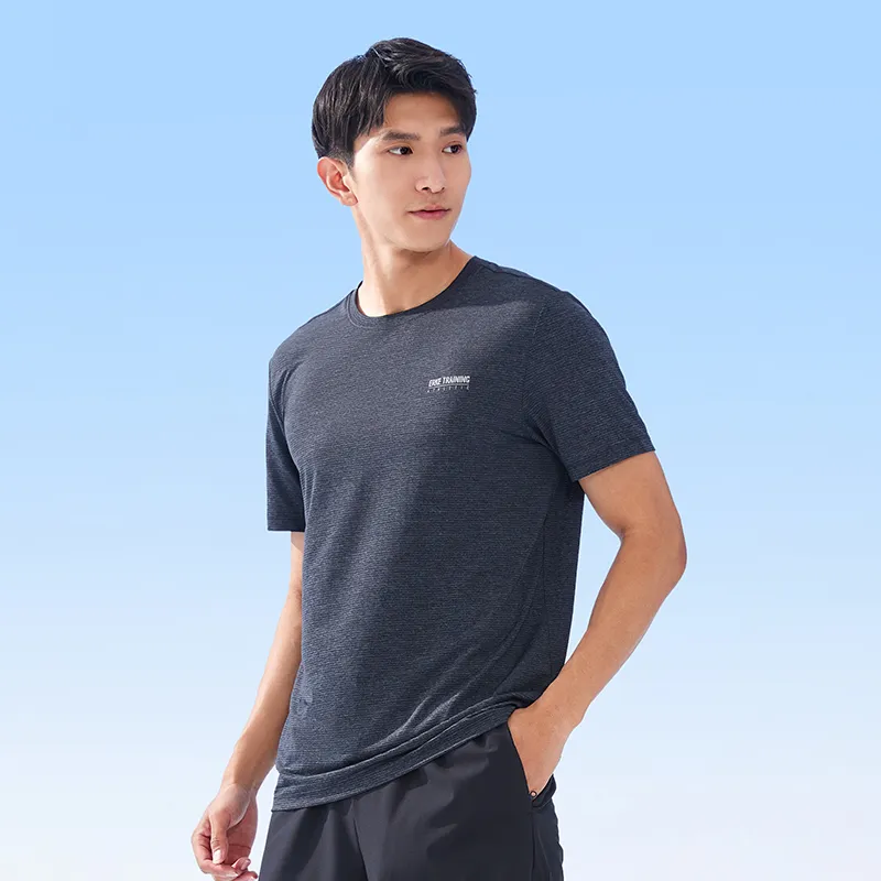 Erke Ice Sense Series T Shirts Men Jet Black-2