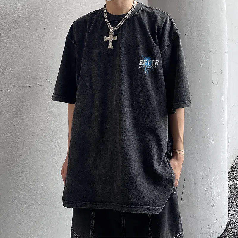 SFTTR Elbow Length Sleeved T Shirt Unisex Black-5