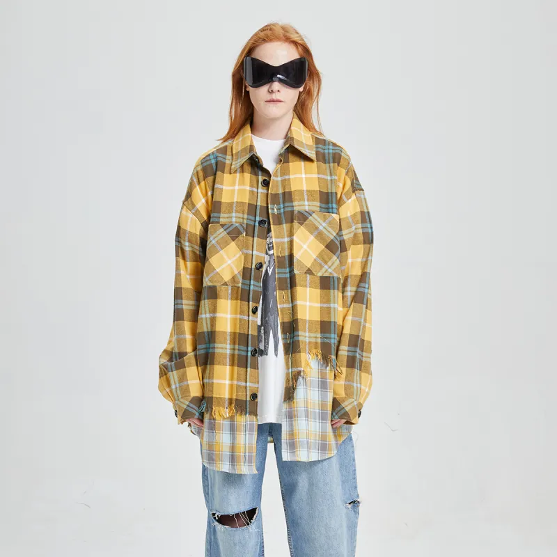 Charlie Luciano Shirt Unisex Yellow Blue-3