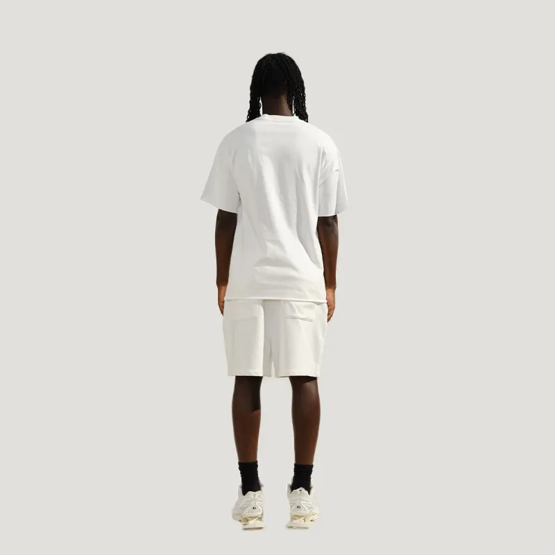 Charlie Luciano Shorts Unisex White-6