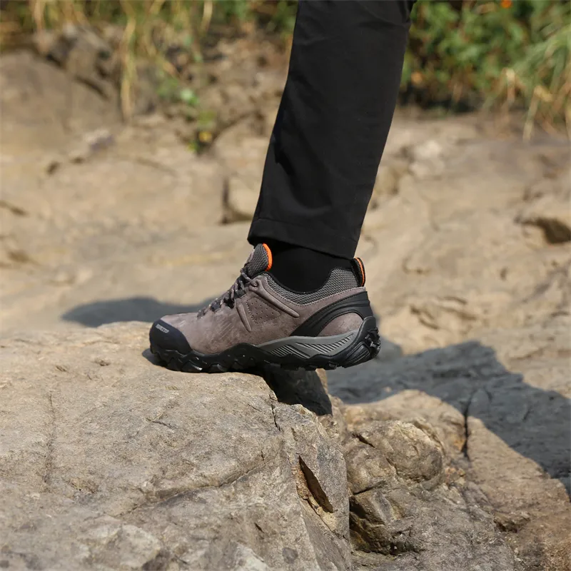 HUMTTO Hiking / Trekking Shoes Men Low Top Chestnut-9