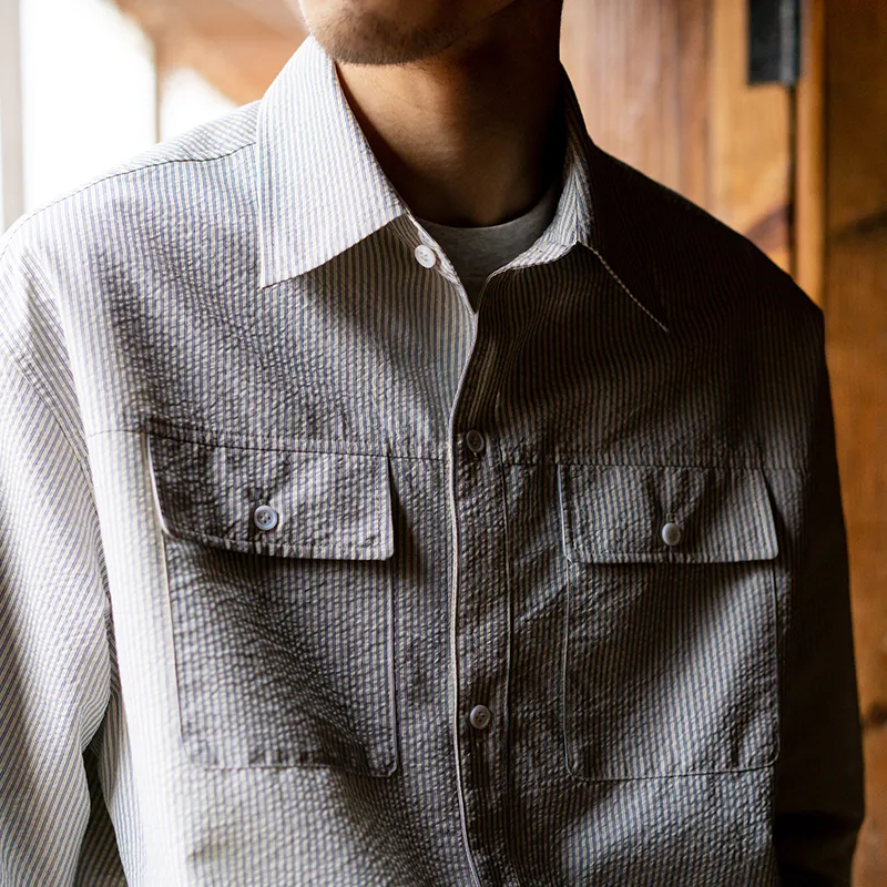URBAN STANDARD Shirt Men's Ecru-3