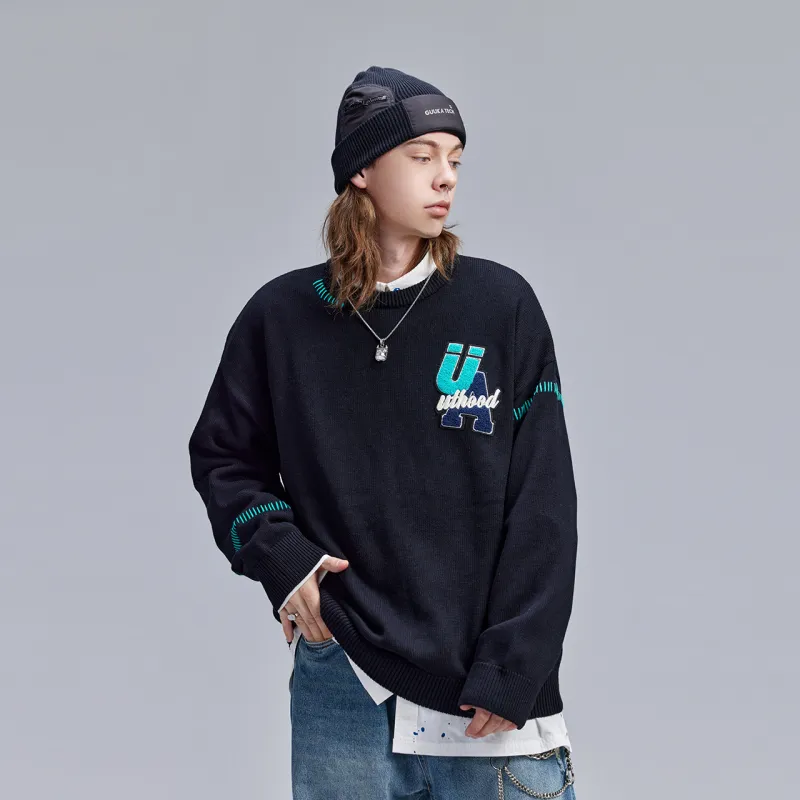 Guuka Sweaters Men Black-5