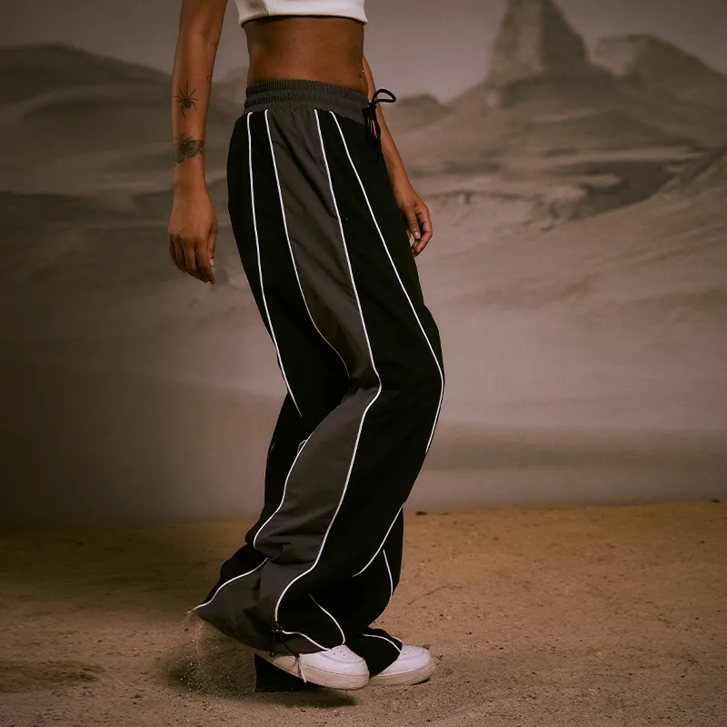 CHIGGALAB FW22 Wide Leg Sports Pants Unisex-2
