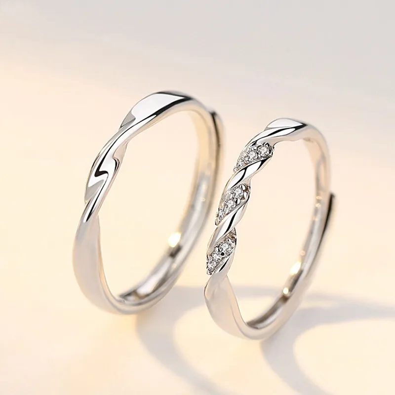 MOVER Rings Unisex Couple's 1 Pair-1