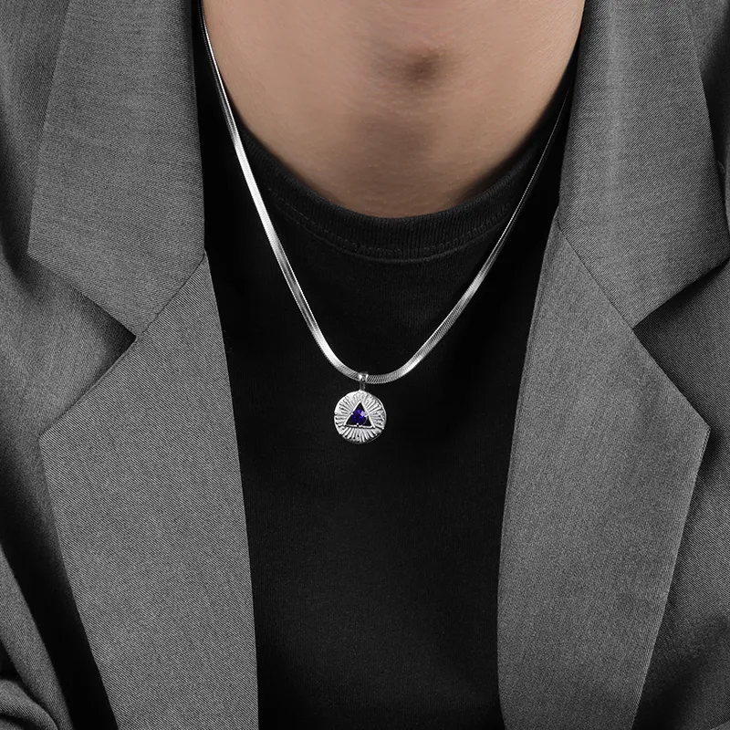 MAGICPOLE Titanium Steel Necklaces Unisex-3