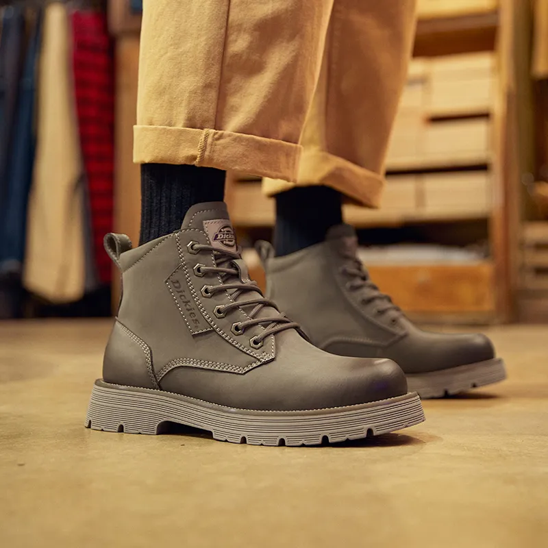 Dickies Martin Boots Men Khaki-5