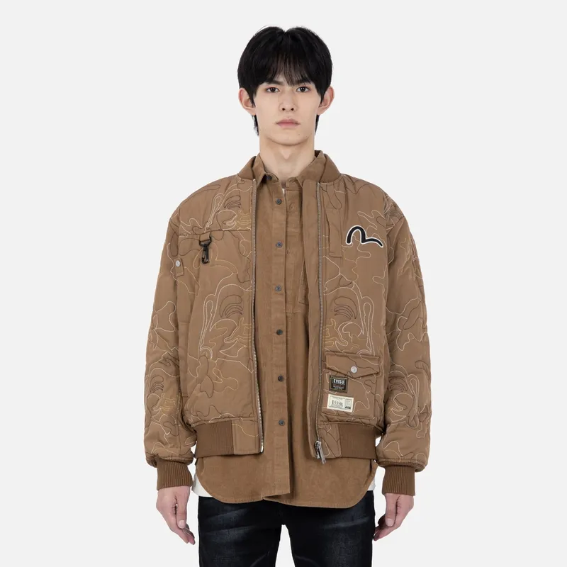 EVISU Jacket Men's Ginger Color-3