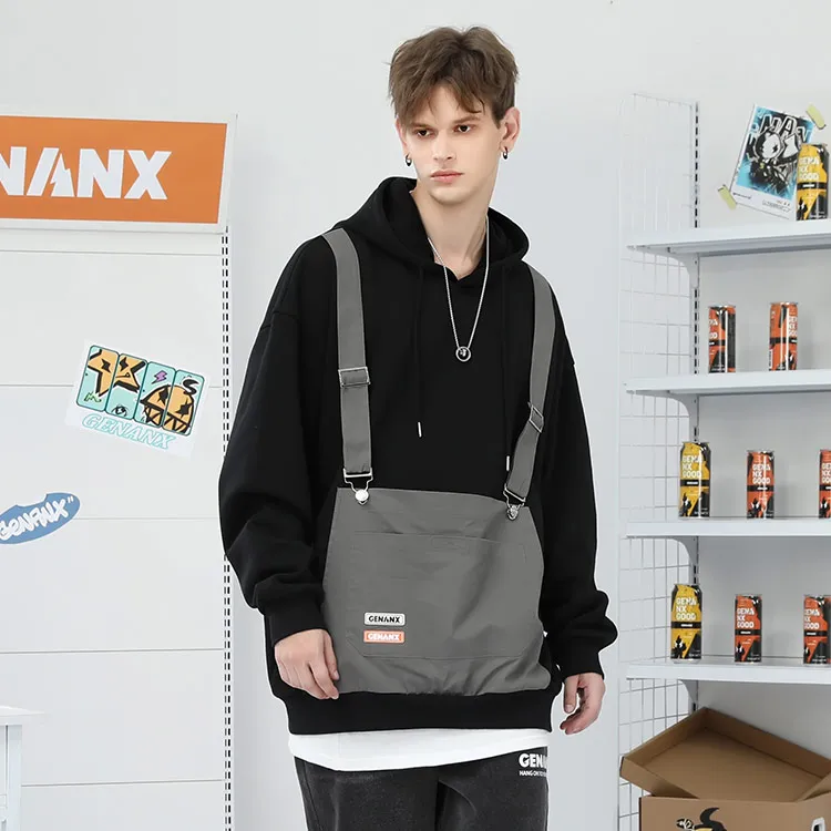 GENANX Sweatshirts Unisex Black-5
