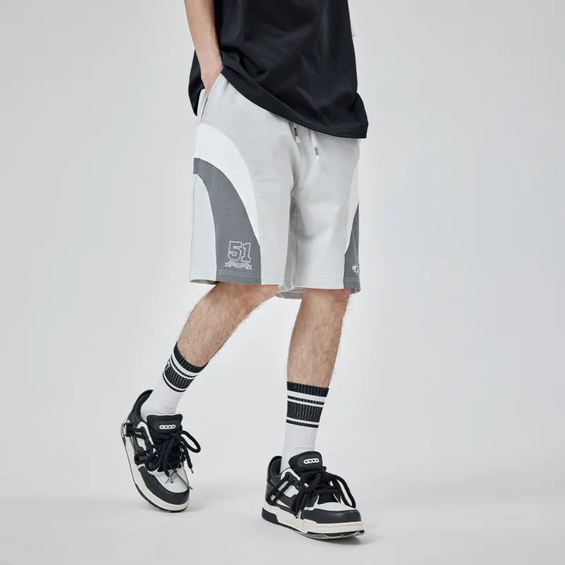 Guuka Casual Shorts Men Light Gray-5