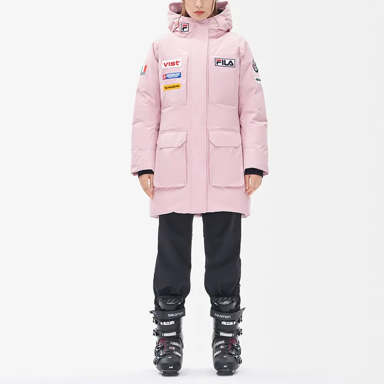 FILA Athletics Down Jackets Women's Camellia Tea Pink-2