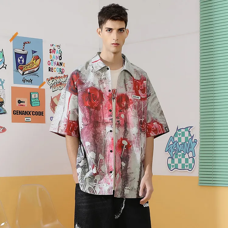 GENANX Shirt Unisex Individual Print-3