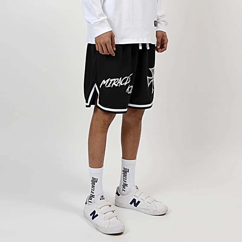 MIRACLE KILL Basketball Shorts Unisex-7