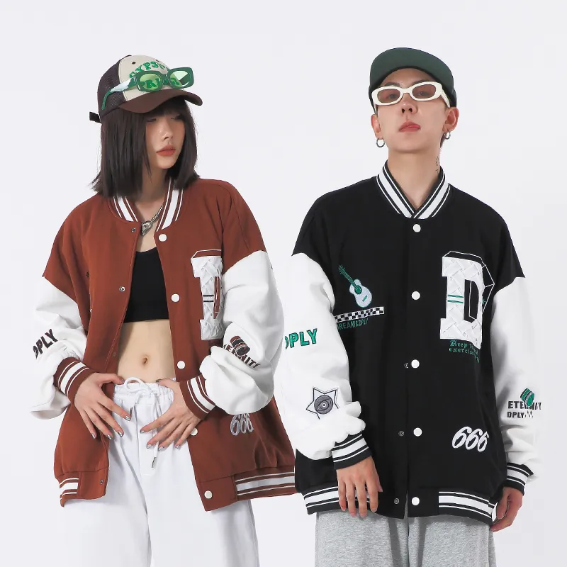 DUEPLAY Baseball Jacket Spring, Autumn And Winter Unisex-7