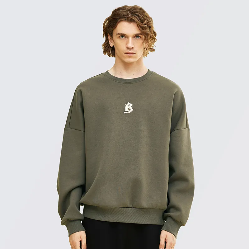 BAGGL Crew Neck Loose Fit Regular Sweatshirt Unisex-14