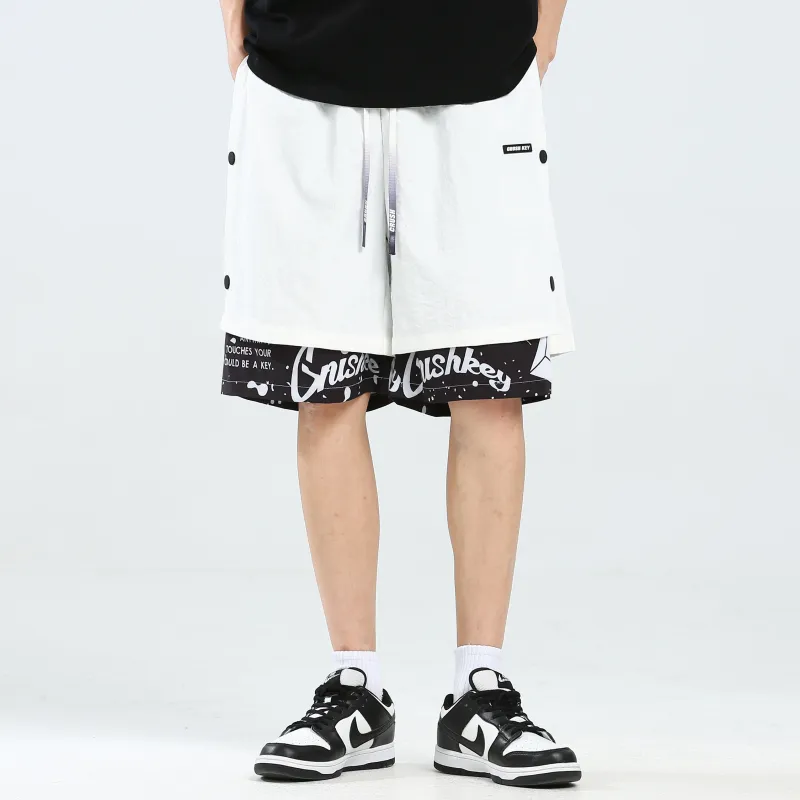 CRUSH KEY Casual Shorts Unisex-8