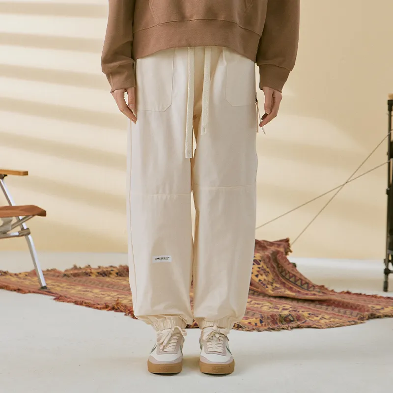 AMBER LIGHT Knitted Sweatpants Unisex-9