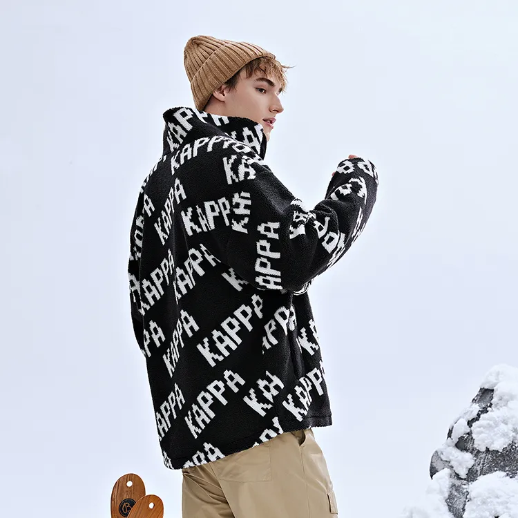 Kappa Velvet Jackets Unisex-3