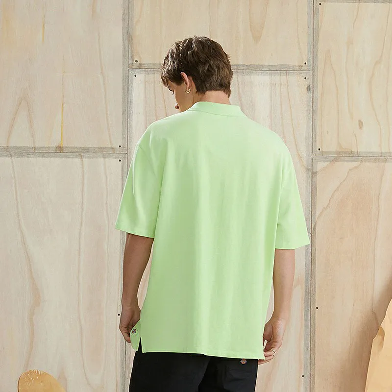 Dickies Polo Shirts Unisex Yellow Green-3