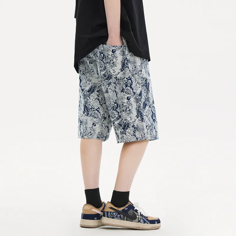 BEETLE TOWN Denim Shorts Unisex-3