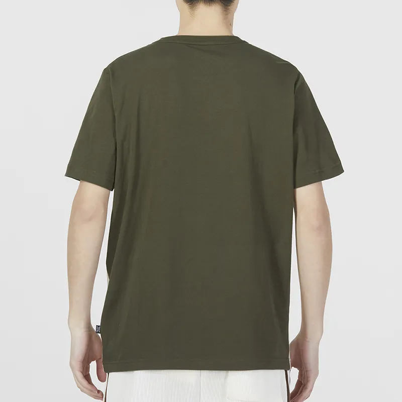 PUMA T-Shirts Men Army Green-3