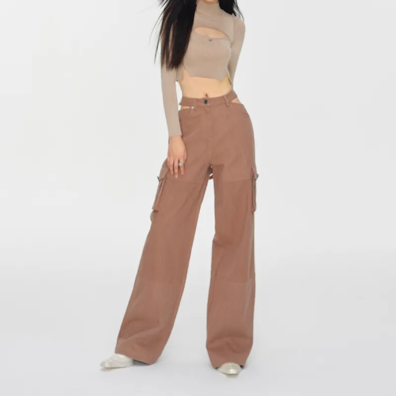NOTAWEAR Casual Pants Women's Sheer Pink-3