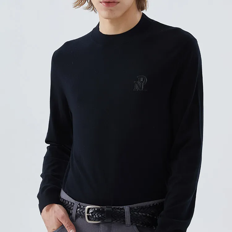 DAVID NAMAN Sweaters Men Black-6