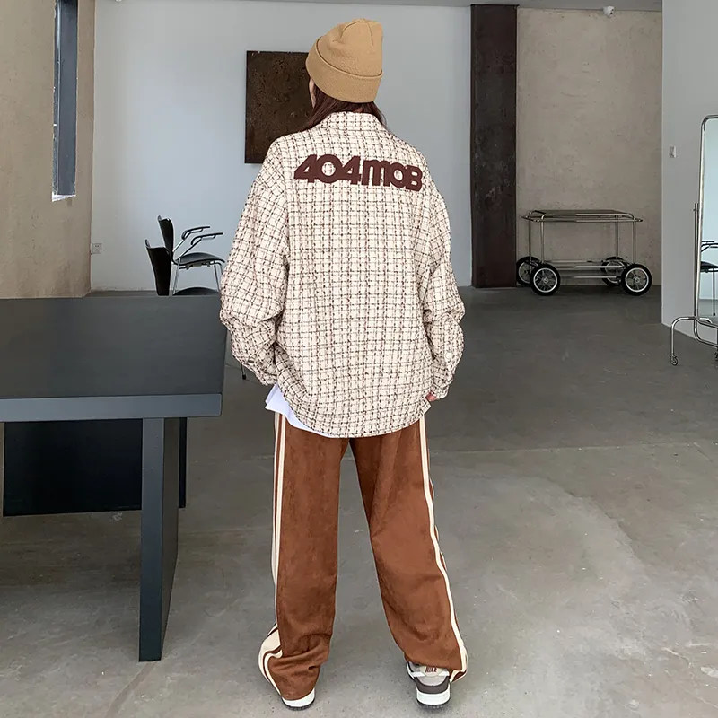 404MOB GANG Shirts Unisex Khaki-3