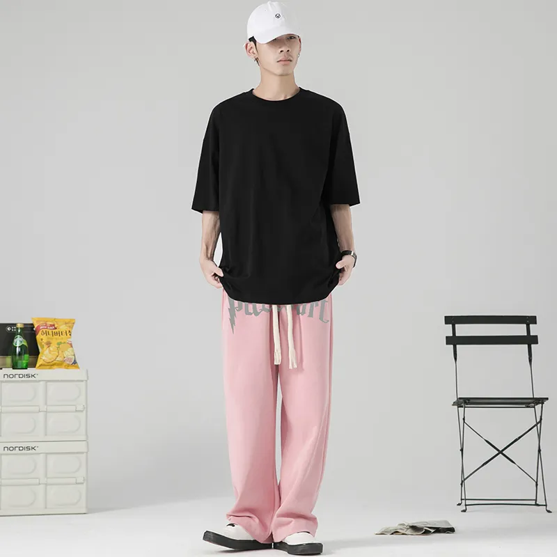 PUCCA Loose Unisex Casual Pants-32