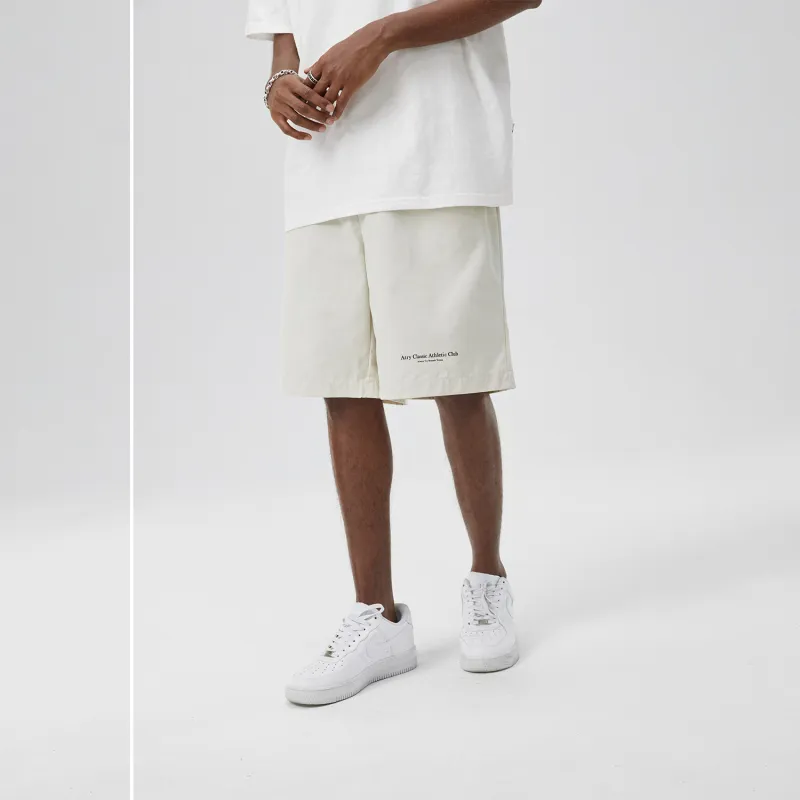 Atry Alphabet Slogan Series Casual Shorts Unisex-7