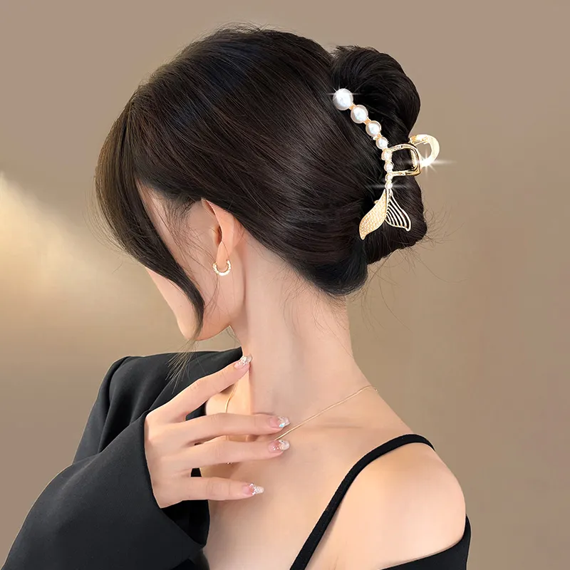 SENDME Hair Clips Women's Tubas Mermaid Hair Clip-1