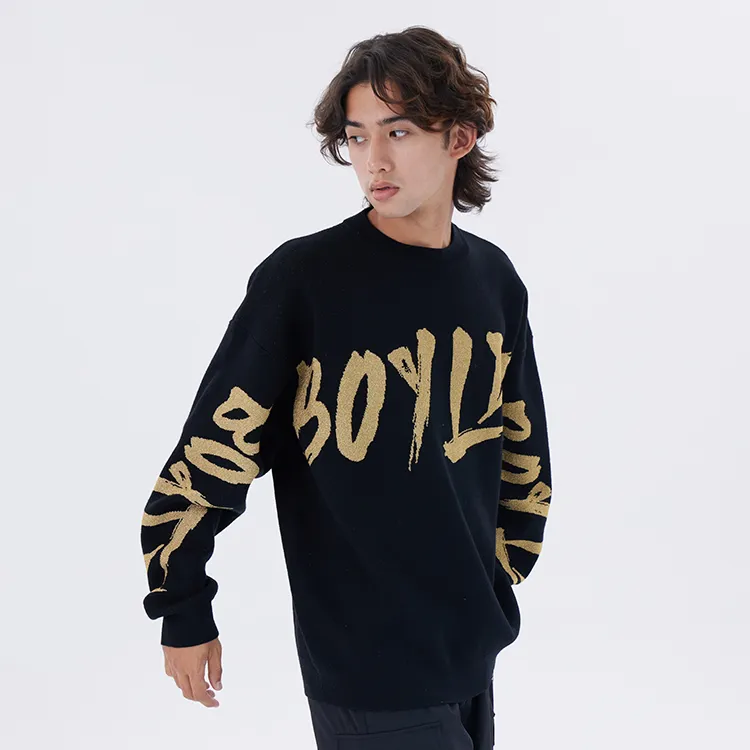 Boy London FW22 Knitwear Unisex Black-2