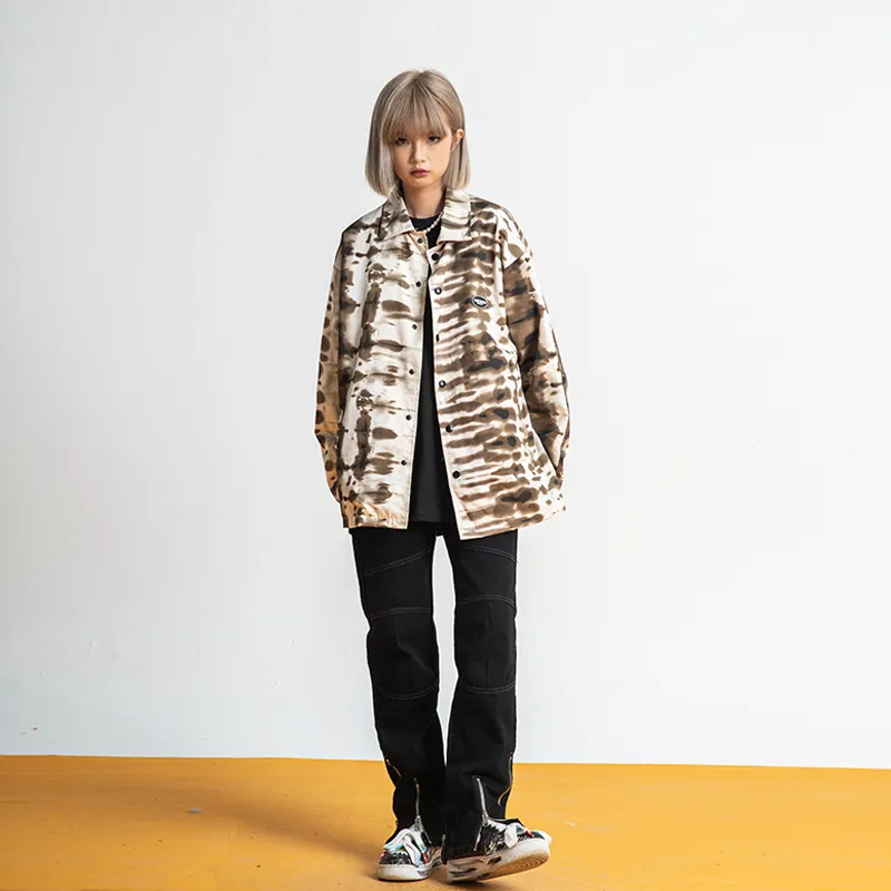 XINYINSU Jackets Coats Unisex Brown-2
