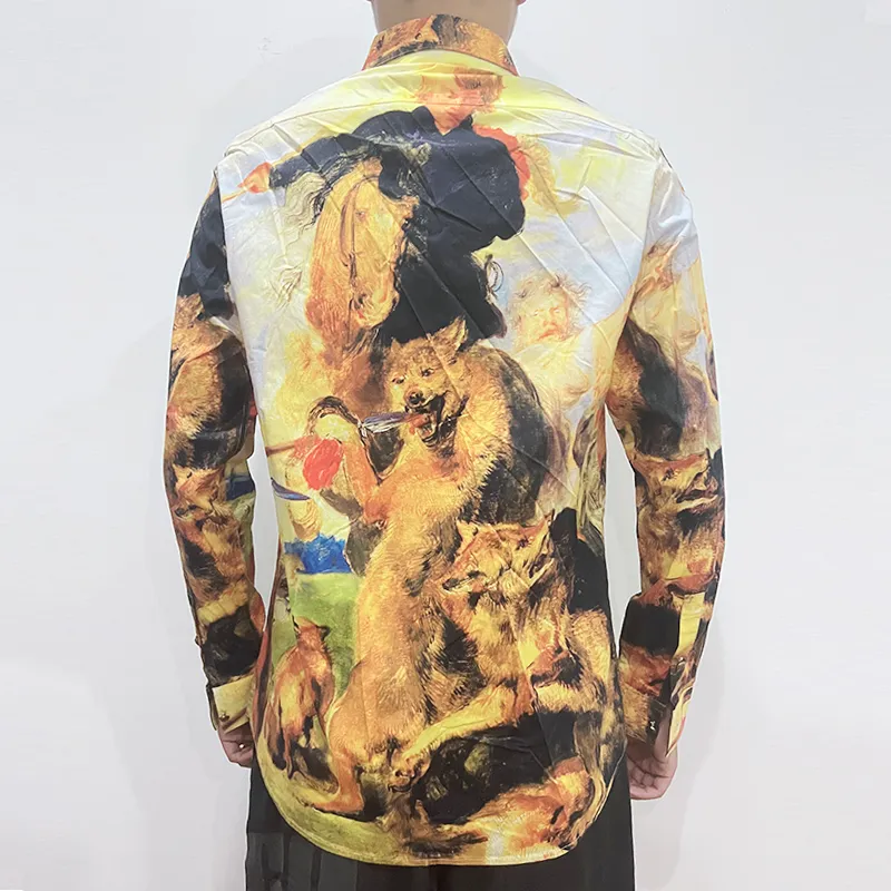 BOINIGAN VANITA Shirts Men Yellow-3