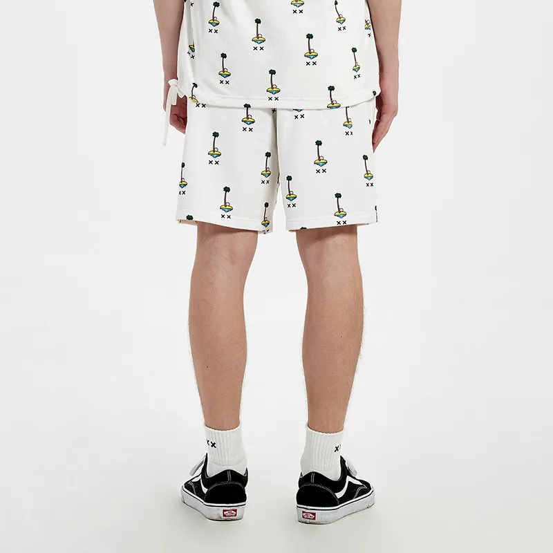 XxDESIGN Casual Shorts Unisex White-3