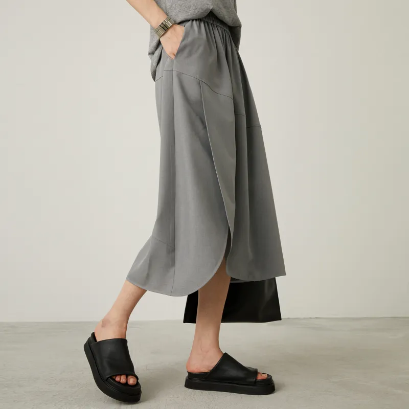 SOLWEIGE Casual Long Skirts Women's-4