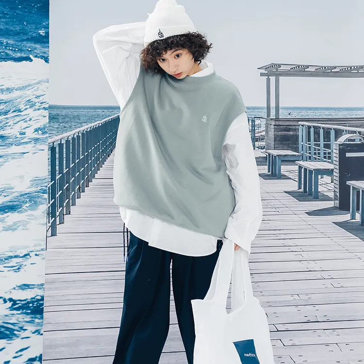 Nautica White Sail Nautica White Sail SS22 Vest Unisex-14