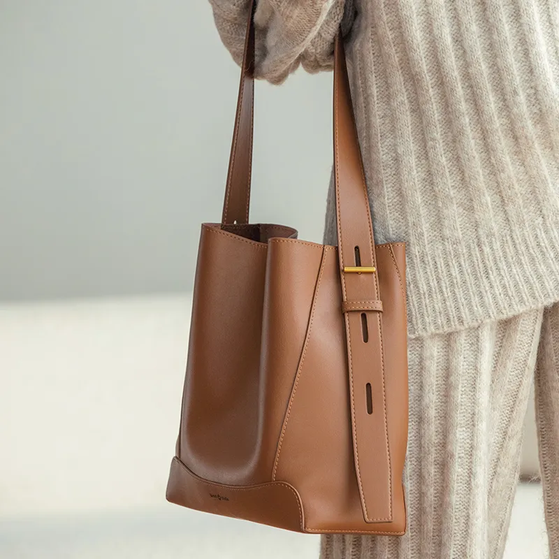 VENOF Cow Leather Tote Bag, Shopping Bag, Bucket Bag, Shoulder Bag Regular Women's Multicolor-29